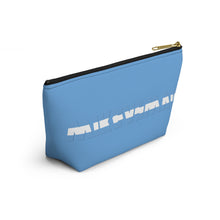 Cargar imagen en el visor de la galería, Bolsa para accesorios Mvm Bleu con base en T