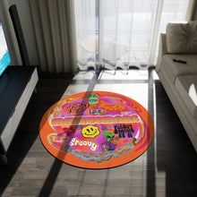 画像をギャラリービューアに読み込む, Groovy Round Rug