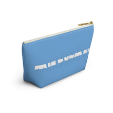 Cargar imagen en el visor de la galería, Bolsa para accesorios Mvm Bleu con base en T