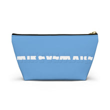 Cargar imagen en el visor de la galería, Bolsa para accesorios Mvm Bleu con base en T