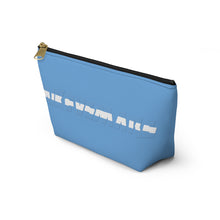 Cargar imagen en el visor de la galería, Bolsa para accesorios Mvm Bleu con base en T