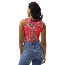 Load image into Gallery viewer, Mvm Hottie Paisley Crop Top