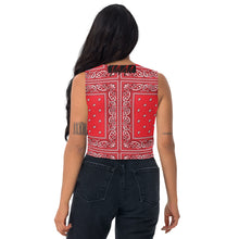 Load image into Gallery viewer, Mvm Hottie Paisley Crop Top