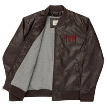 Load image into Gallery viewer, SS Mvm Leather Bomber Jacket