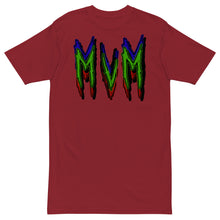 Cargar imagen en el visor de la galería, Camiseta de peso pesado prémium para hombre SS MVM