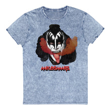 Cargar imagen en el visor de la galería, Camiseta vaquera con estampado de estrellas de rock