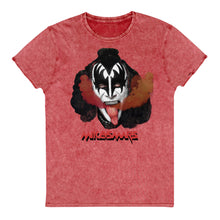 Cargar imagen en el visor de la galería, Camiseta vaquera con estampado de estrellas de rock