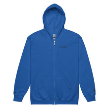 Load image into Gallery viewer, Mvm Bleu Unisex heavy blend zip hoodie