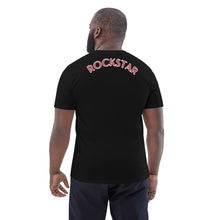 Load image into Gallery viewer, 3 headed Rockstar Unisex organic cotton t-shirt