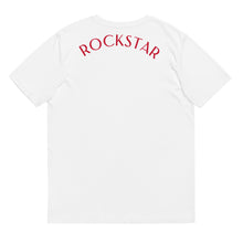 Load image into Gallery viewer, 3 headed Rockstar Unisex organic cotton t-shirt