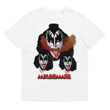 Load image into Gallery viewer, 3 headed Rockstar Unisex organic cotton t-shirt