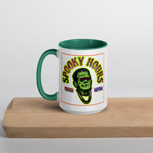 画像をギャラリービューアに読み込む, スプーキーアワー 内側にカラーが入ったマグカップ