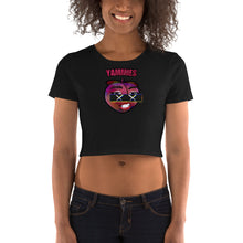 Load image into Gallery viewer, YAMMIES Peach Women’s Crop Tee