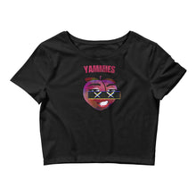 Load image into Gallery viewer, YAMMIES Peach Women’s Crop Tee