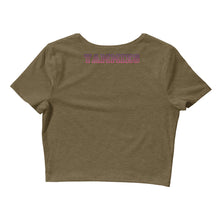 Load image into Gallery viewer, YAMMIES Peach Women’s Crop Tee