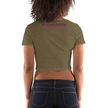 Load image into Gallery viewer, YAMMIES Peach Women’s Crop Tee