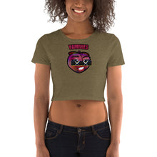 Load image into Gallery viewer, YAMMIES Peach Women’s Crop Tee