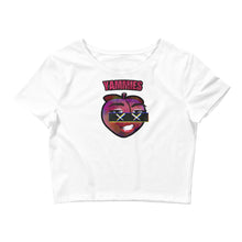 Load image into Gallery viewer, YAMMIES Peach Women’s Crop Tee
