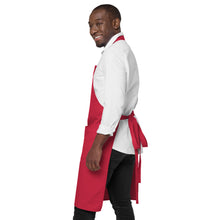 Cargar imagen en el visor de la galería, Delantal rojo de Cooking On Mars