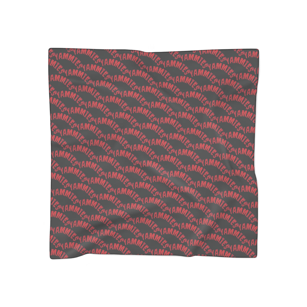 YAMMIES Red Poly Scarf