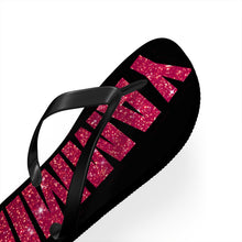 Load image into Gallery viewer, Giant YAMMIES glitter Flip Flops
