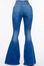 Load image into Gallery viewer, American Bazi High Waist Pull On Flare Jeans
