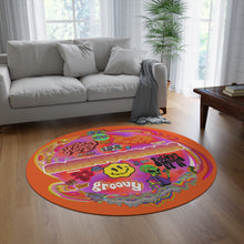 Load image into Gallery viewer, Groovy Round Rug
