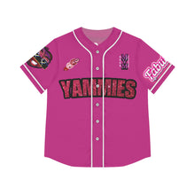 Load image into Gallery viewer, YAMMIES Women&#39;s Baseball Jersey (AOP) send your name for custom
