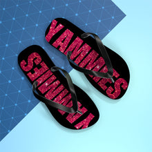 Load image into Gallery viewer, Giant YAMMIES glitter Flip Flops
