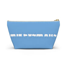 Load image into Gallery viewer, Mvm Bleu Accessory Pouch w T-bottom
