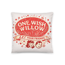 Load image into Gallery viewer, One Wish Pillow + Willow
