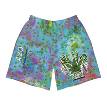 Load image into Gallery viewer, Tye dye 420 Athletic Shorts
