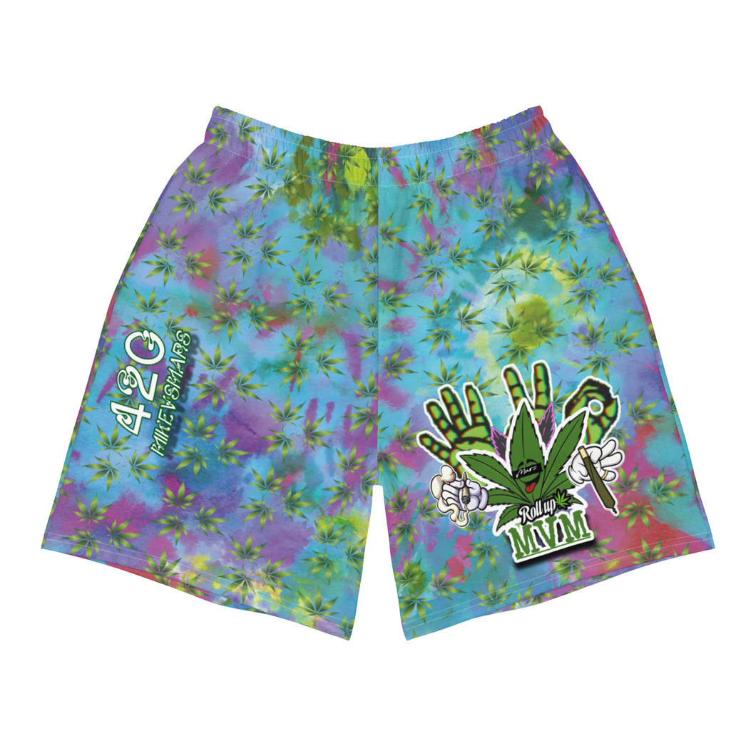 Tye dye 420 Athletic Shorts