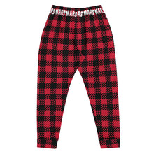 Load image into Gallery viewer, Plaid tartan mvm Men&#39;s Joggers
