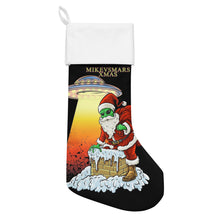 Load image into Gallery viewer, Black light Xmas mvm Christmas stocking
