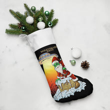 Load image into Gallery viewer, Black light Xmas mvm Christmas stocking
