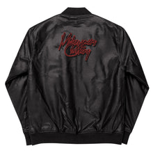 Load image into Gallery viewer, SS Mvm Leather Bomber Jacket
