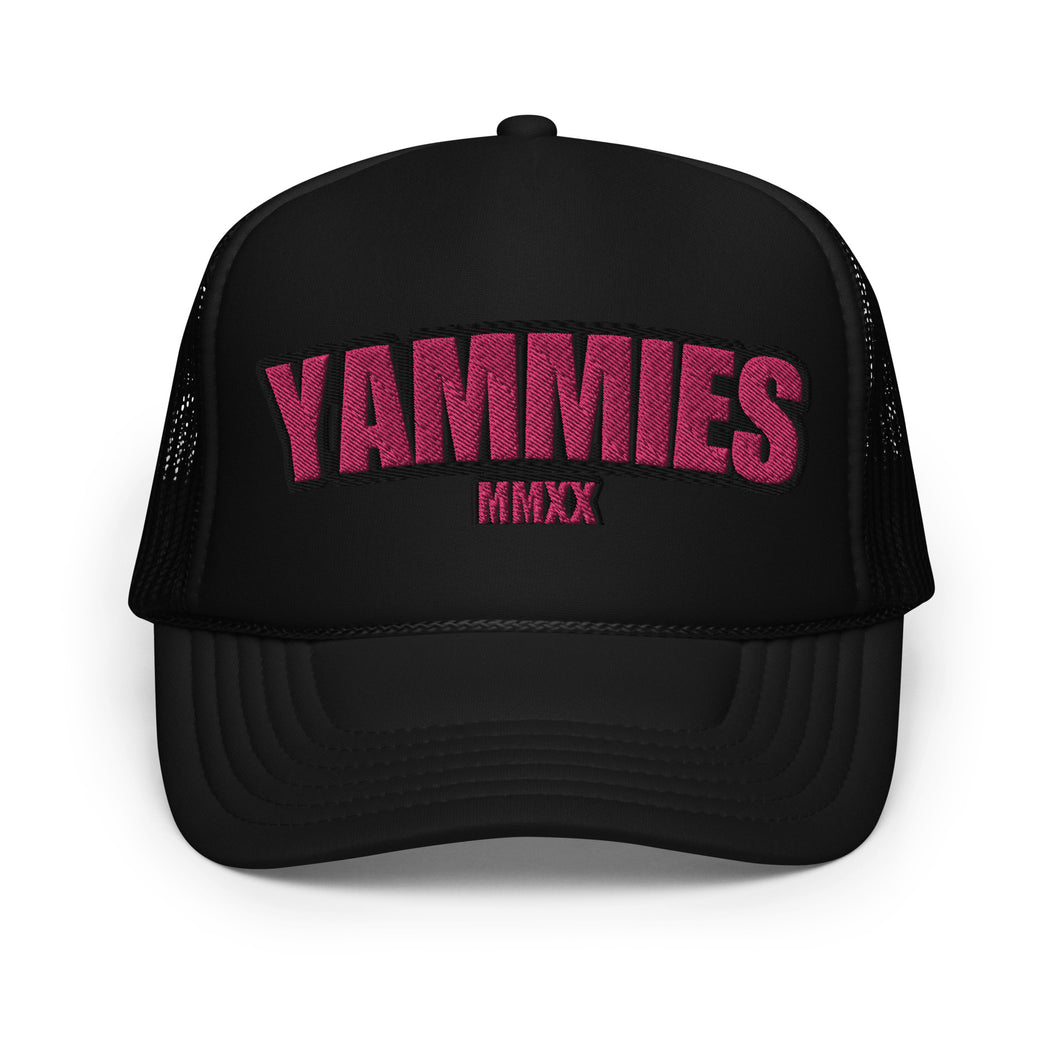 YAMMIES Big Logo Foam trucker hat