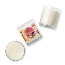 Load image into Gallery viewer, Groovy natural scent Glass jar soy wax candle
