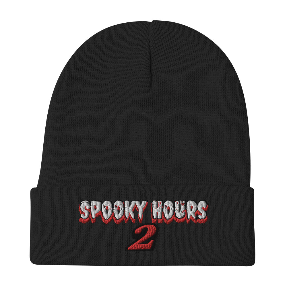 Spooky season 2 Embroidered Beanie