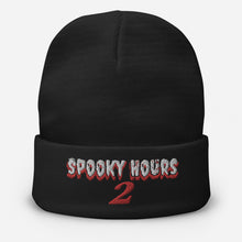 Load image into Gallery viewer, Spooky season 2 Embroidered Beanie
