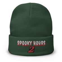 Load image into Gallery viewer, Spooky season 2 Embroidered Beanie
