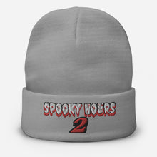 Load image into Gallery viewer, Spooky season 2 Embroidered Beanie
