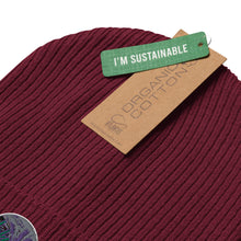 Load image into Gallery viewer, MD global Organic ribbed beanie
