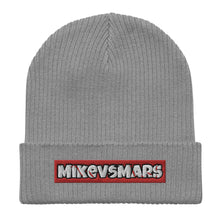 Load image into Gallery viewer, Mvm Boxy Logo Organic ribbed beanie
