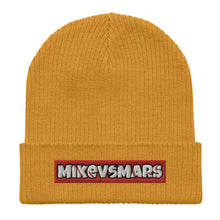 Load image into Gallery viewer, Mvm Boxy Logo Organic ribbed beanie
