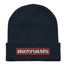 Load image into Gallery viewer, Mvm Boxy Logo Organic ribbed beanie
