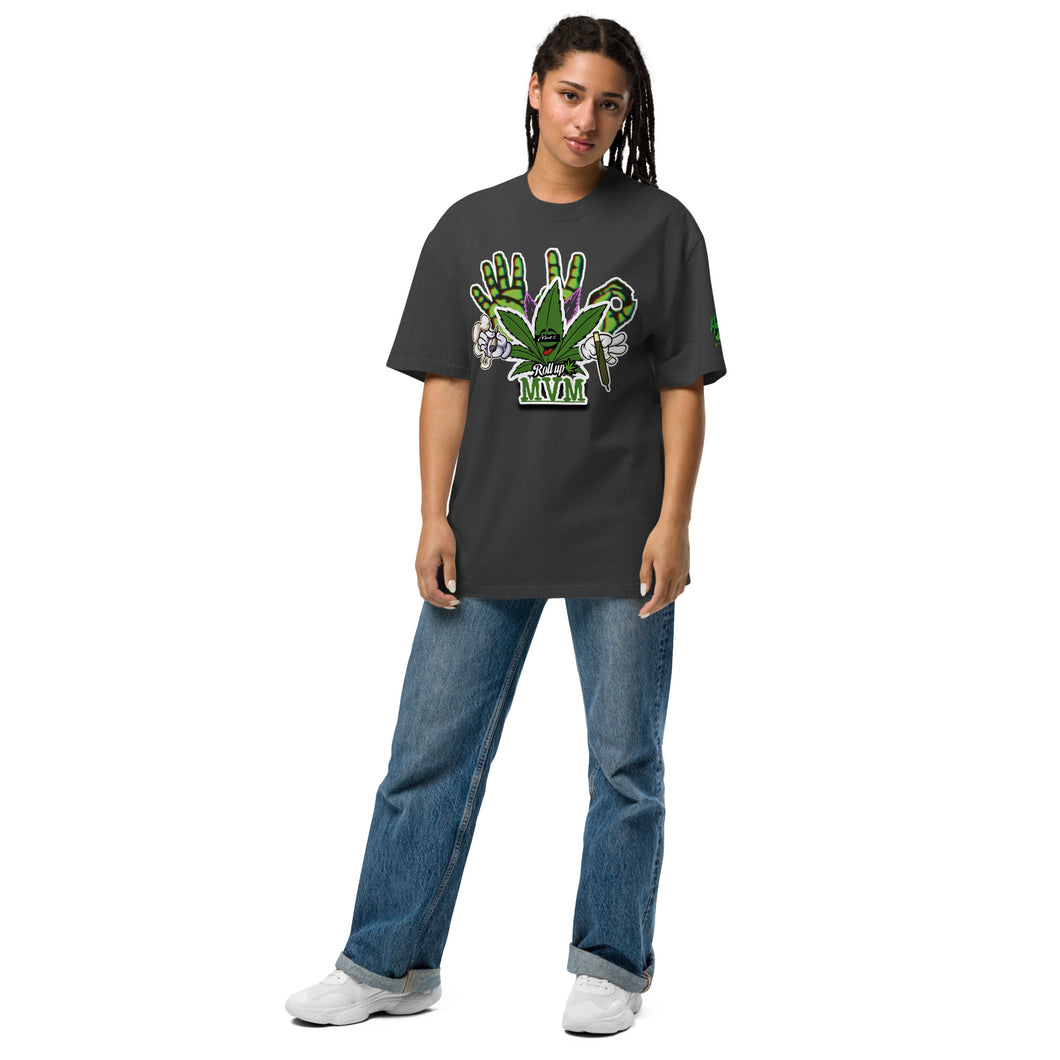 Mvm 420 Oversized faded t-shirt