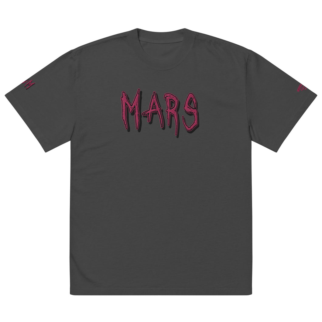 SS Mars Oversized faded t-shirt