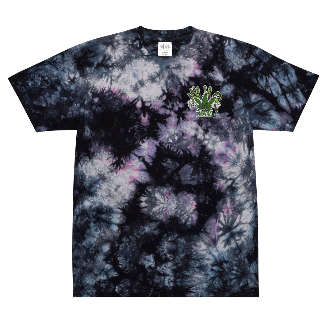 420 Oversized tie-dye t-shirt